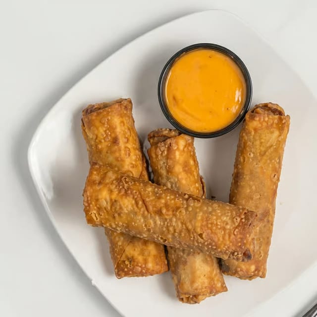 Pastrami Reuben Egg Rolls.