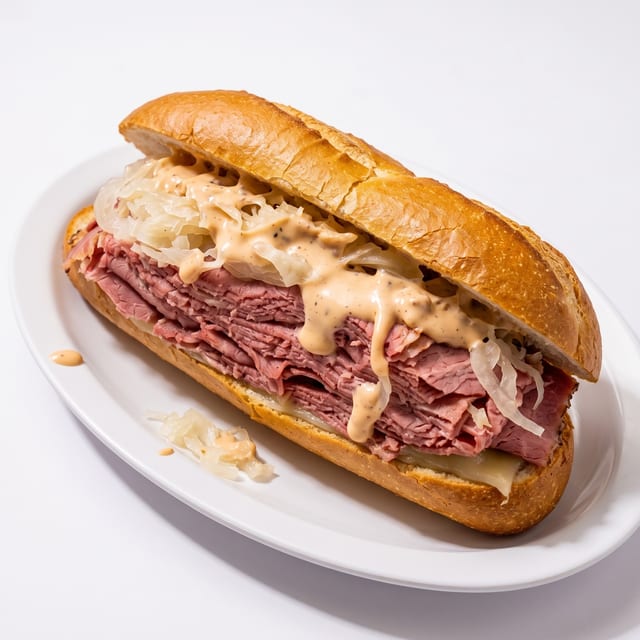 Hot Pastrami & Cheese.