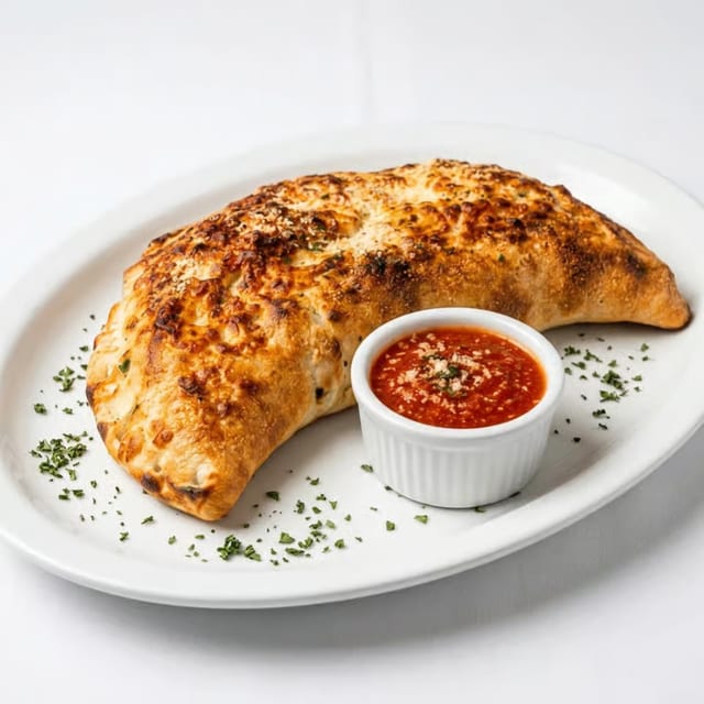 BBQ Chicken Calzone.