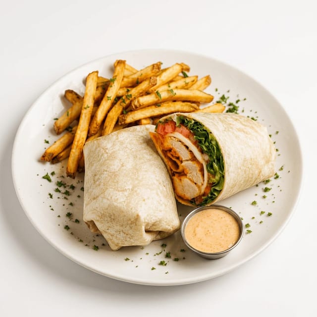 Buffalo Chicken Wrap.