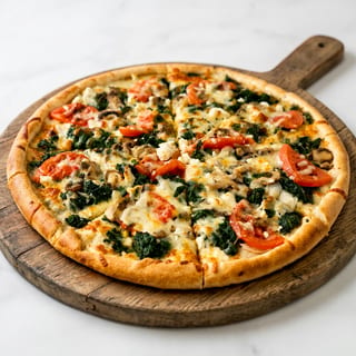 White Greek Pizza