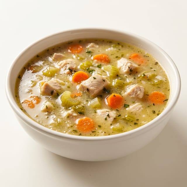 Chicken and Rice Soup.
