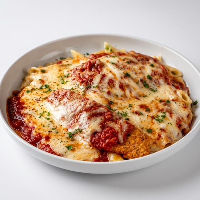 Veal Parmigiana.