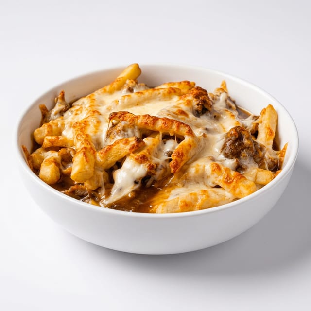 Poutine with Beef.