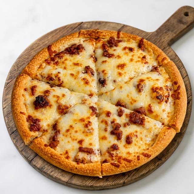 Chicken Bacon Ranch Pizza.