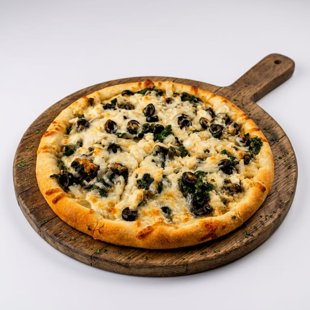 Mediterranean Pizza.