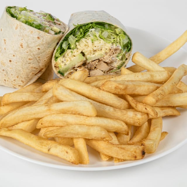 Chicken Caesar Wrap.