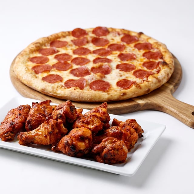 Our Pizza and Wings Special!.