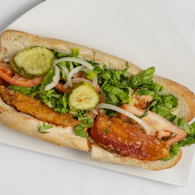Fried Haddock Sub.