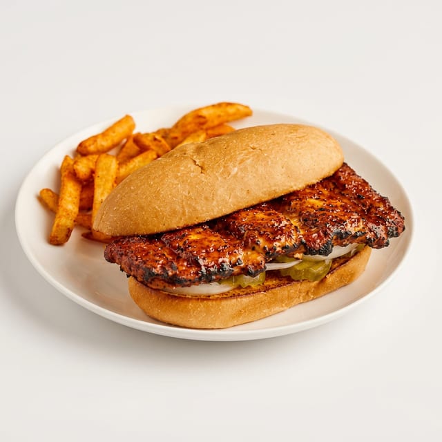 BBQ Boneless Rib Sub.