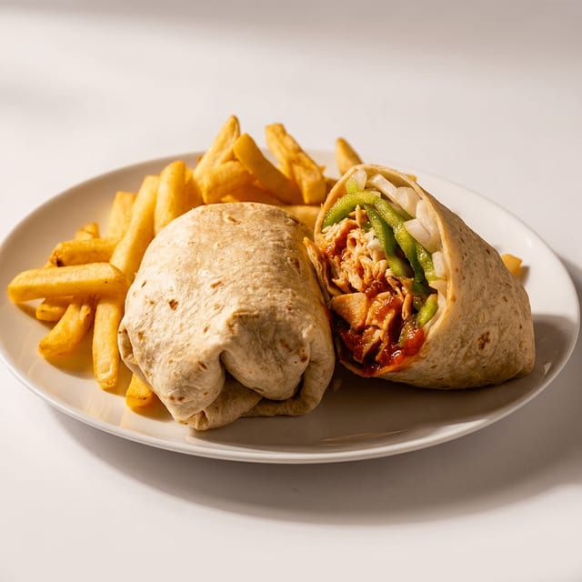 Chicken Fajita Wrap.