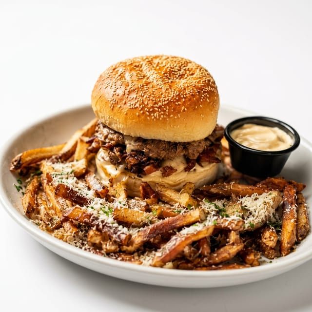 Truffle Burger.