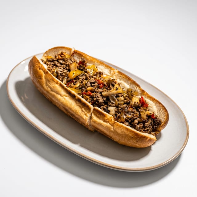 Combination Steak Sub.