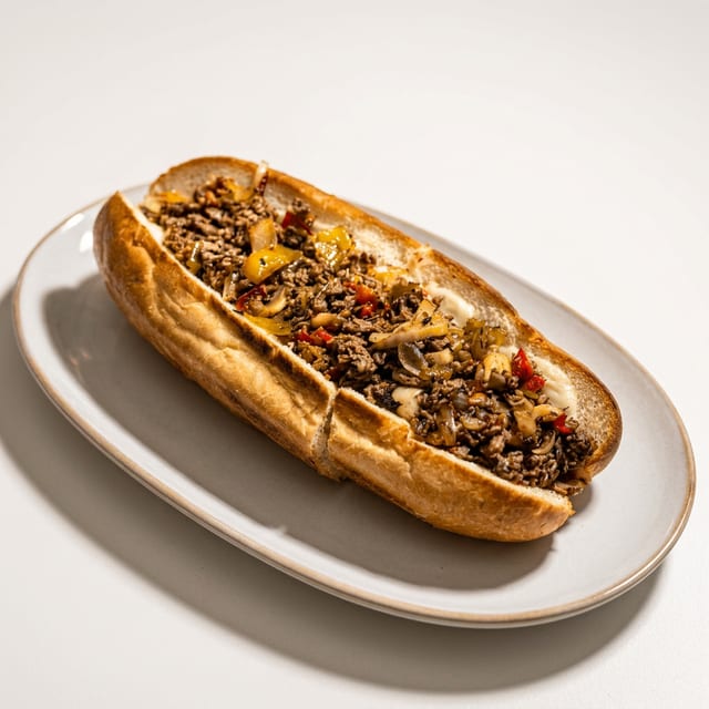 Steak Bomb Sub.