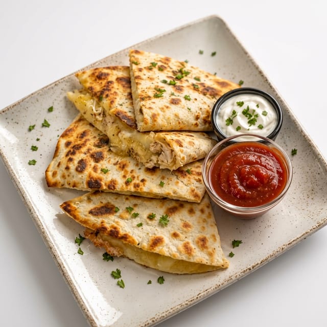 Chicken Quesadilla.
