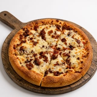 Bacon Cheeseburger Pizza