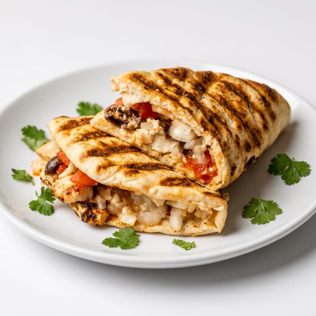 Mediterranean Grilled Chicken Panini.