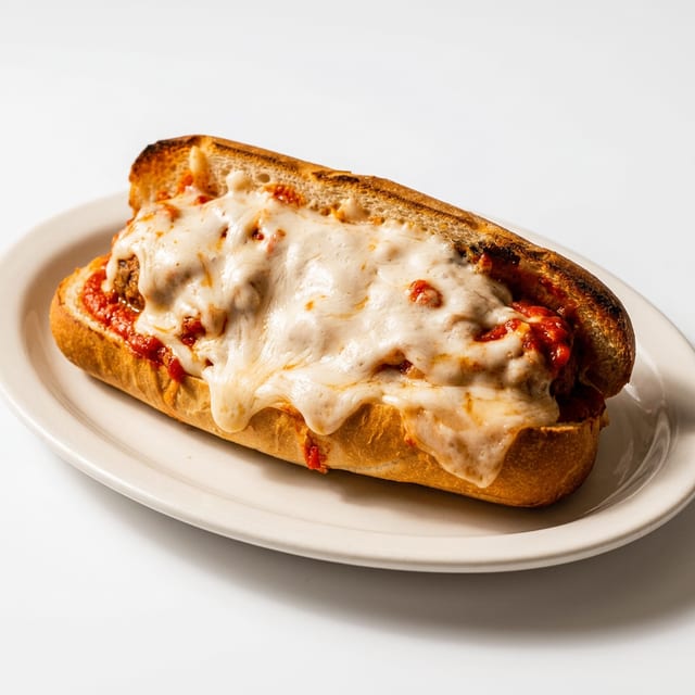 Eggplant Parmigiana Sub.